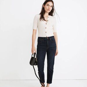 MADEWELL Petite Roadtripper Stovepipe Jeans - Gray Wash